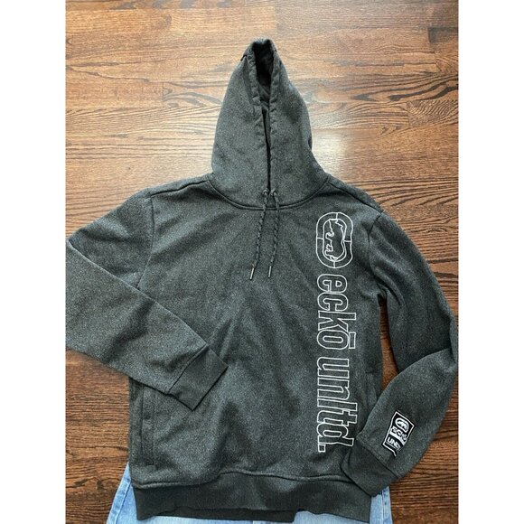 Ecko Men's Vertical Embroidered Pullover Hoodie Size L Retails for $50 - Picture 2 of 11